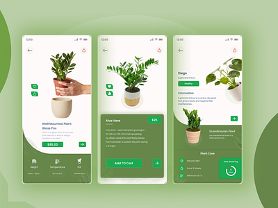 Grow & Care ui