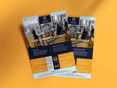 modern business flyer