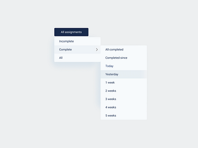 Dropdown #Daily UI