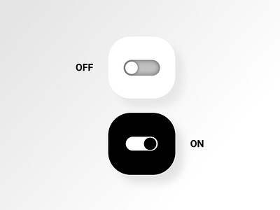 On/Off switch - Daily UI challange dailyui design figma onoff onoffswitch ui uichallange uxui webdesign