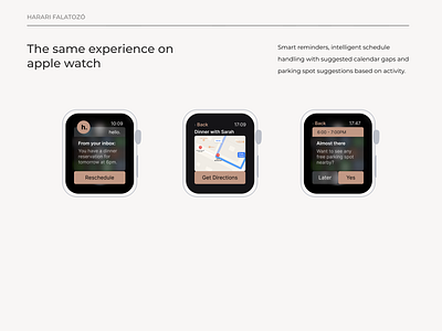 Restaurant - apple watch design applewatch design figma ui uiux webdesign