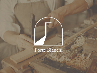 Porte Bianci - logo design branding design logo vector