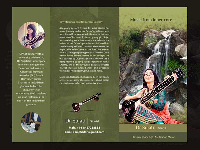 Dr Sujati Profile Brochure 2 fold brochure brochure brochure designer