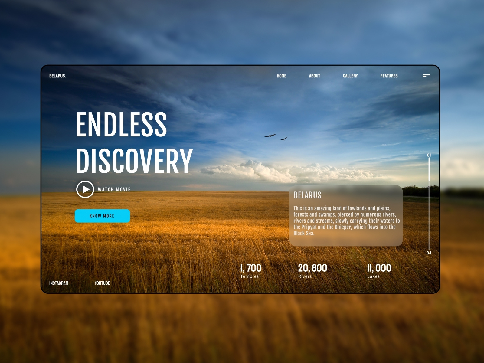 Landing Page UI/UX by Vladislav Leanovich on Dribbble