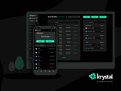 Krystal - One Platform, All Defi