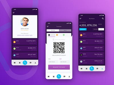 Sozo Wallet balance blockchain crypto mobile wallet
