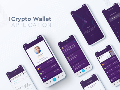 Sozo Wallet UI Kit application bitcoin blockchain chart coin crypto design mobile template ui ui kit wallet