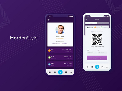 Sozo Wallet UI Kit application bitcoin blockchain coin crypto design finance mobile ui ui kit wallet