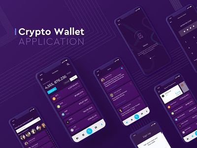 Sozo Wallet UI Kit application bitcoin blockchain chart coin crypto design mobile ui ui kit wallet