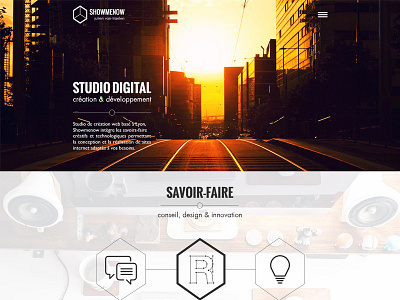 Showmenow | Studio digital responsive design webdesign website wordpress