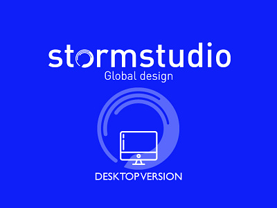 Stormstudio Desktop mobile first ui design website