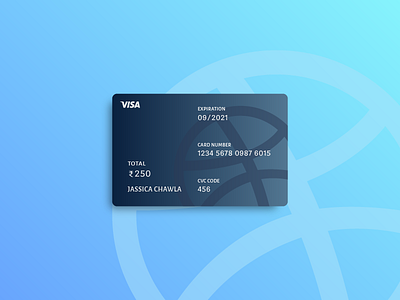 Playing with Gradients blue cards color credit debit design gradients illustrator layeout