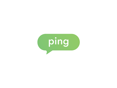 Ping branding design graphic design logo logotype thirty logos thirtydays thirtylogos