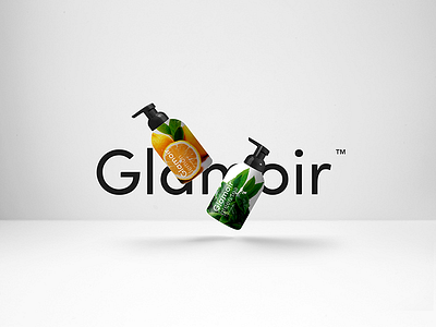 Glamoir Branding branding cosmetics design fruits logo natural packaging