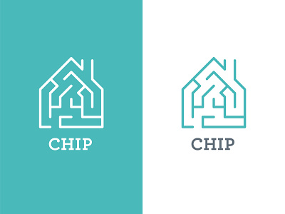 CHIP home homeless homelessness logo nonprofit nonprofit logo