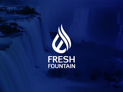 Fresh Fountain attractive logo brand identity brand logo branding branding design business logo company logo cor creative logo design graphic design logo logo design