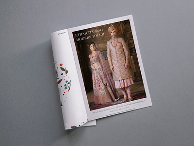 Magazine Advertisement | Fashion Brand brand identity branding design magazine ad magazine design