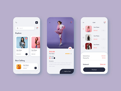 Shopping | Mobile App UI | UI Design design mobile app design mobile app ui ui uiux