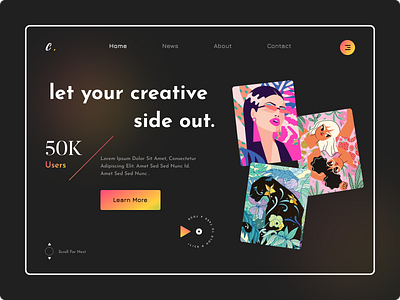 ColorMe Landing Page 🎨 appui branding design figma graphic design landingpage logo ui uiuxdesign ux webdesign