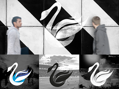 Alternative Swan Logo Designs