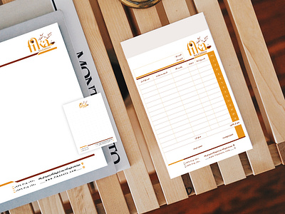 Bussines stationery design