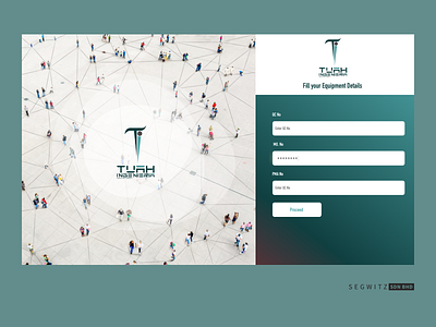 Tush Login design