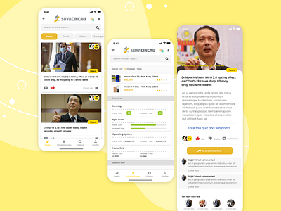 SOYACINCAU App Design