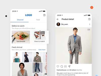 Fashion eCommerce App app app designs design website