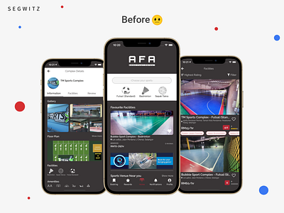 AFA Sports app redesign