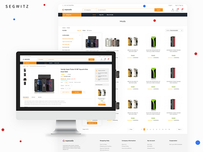 Multivendor ecommerce web ui design