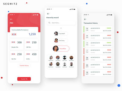 App ui/ux design