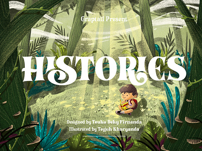 Histories Typeface branding fairytale features ligatures opentype typogaphy