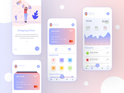 Wallet App concept app concept design mobile ui wallet