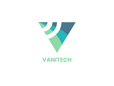 Vanitech Logo Design branding design graphic design illustration illustrator logo minimal typography ui