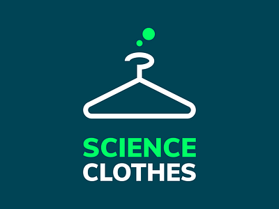 Science Clothes | Logo Design branding design flat flat design icon logo logo design minimal vector