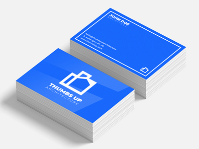 Business Card Design for Architecture Studio architect studio architecture architecture logo brand design brand visual branding business cards card design flat design geometric design graphic design minimal minimalist design mockup preview print design thumbs up vector vector design visual identity