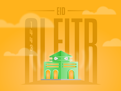 Happy Eid Al-Fitr Mubarak 1443 H