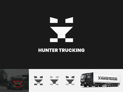 Logo Design For Hunter Trucking | Trucking/Transport Company