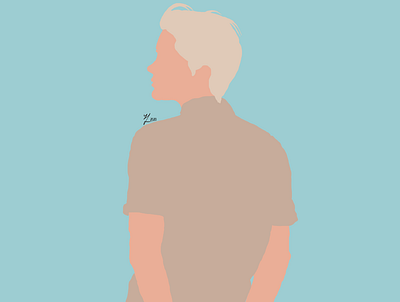 Johan Liebert from Monster (Basic) art basic digitalart simple