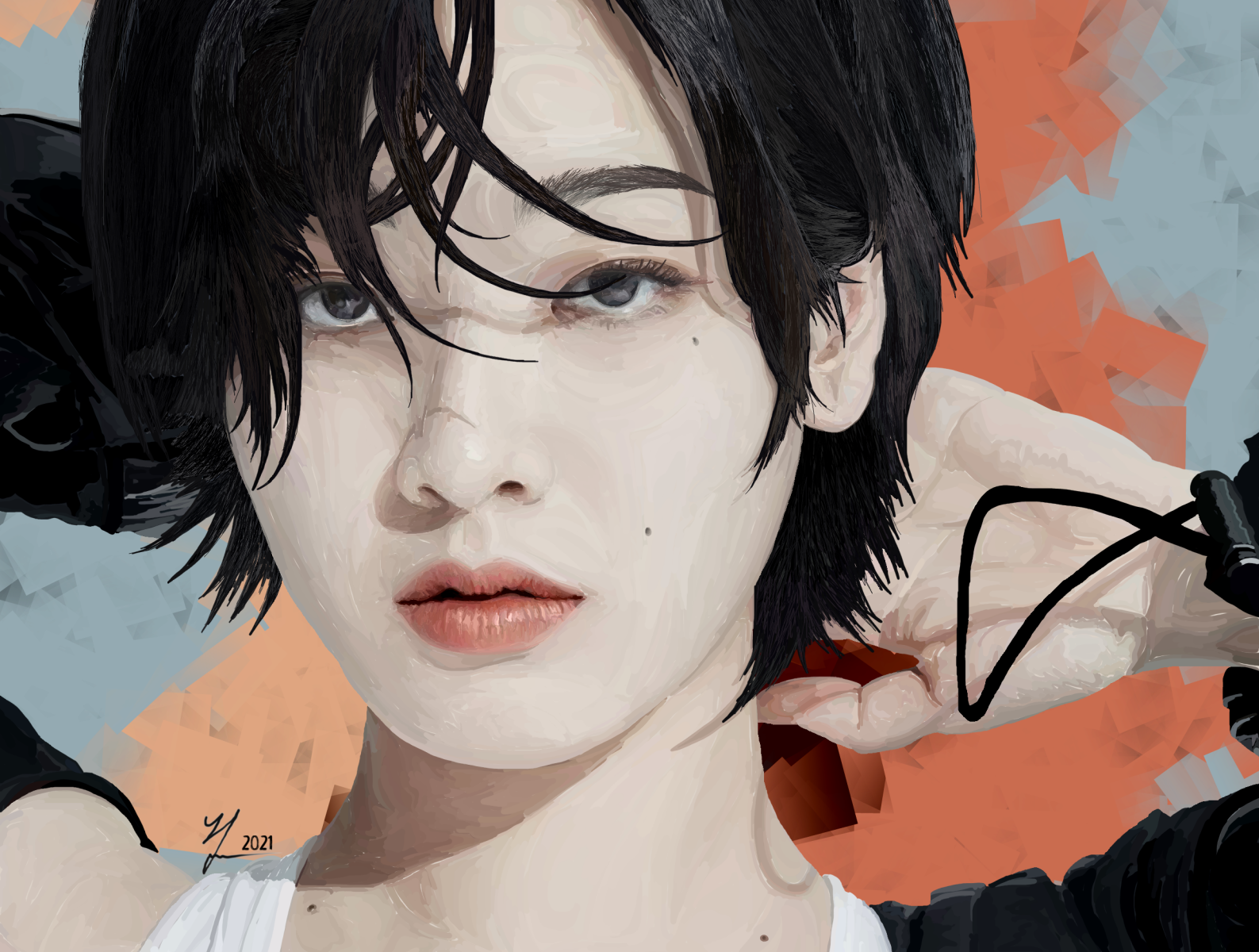 26 Lee Joo Young from Real Life by Saad Ali on Dribbble