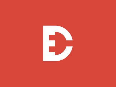 DANTECH ELECTRICAL MONOGRAM branding business card electrical logo monogram plug red