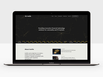 Autilla Landing Page