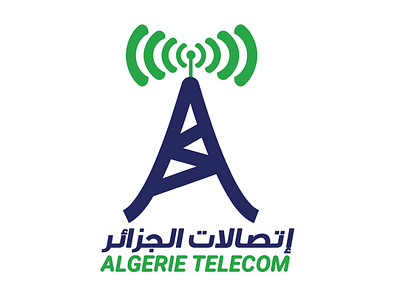 Branding works ( Algerie Telecom ) brad branding logo