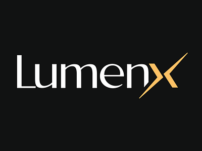 Branding works ( LumenX ) brad branding design logo