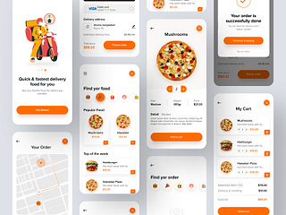 Food Delivery App 🍔 by Tariqul islam on Dribbble