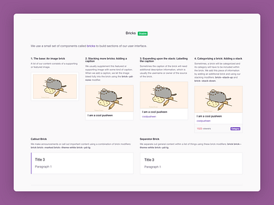Twitch Creative - Mini Design System css design elements design patterns design system guidelines pattern library sass twitch visual design