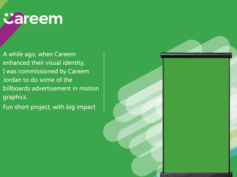 Careem Billboard Ad advertising art direction concept creative direction design motiongraphics