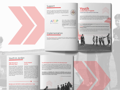 Youth Leadership program brochure art direction concept creative direction design editorial design graphic youth