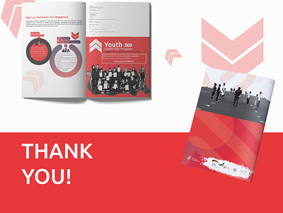 Youth Leadership program brochure art direction branding concept creative creative direction design editorial design graphic sport youth