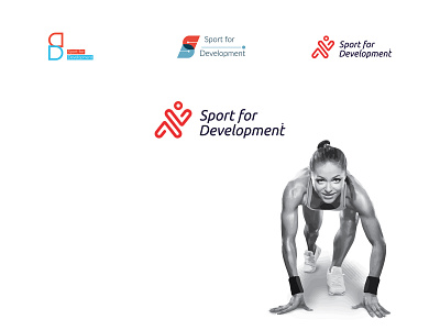 GIZ - Sport for Development logo and Visual Brand - Logo Options art direction brand brand identity branding concept creative direction design illustration logo sport youth